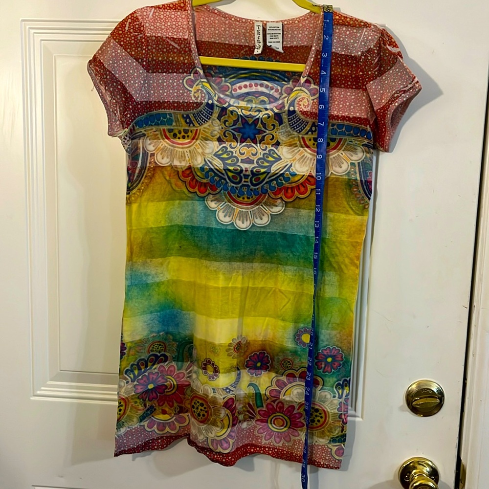 Miken Sheer top